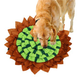 Pet Food Bowl Anti-choking Dog Bowl Training Mat Sniff Pad Dogs Snuffle Leak Food Anti Choking Mat Feeding Intelligence Mat