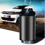 Intelligent Rechargeable Aromatherapy Scent Car Air Freshener Machine Waterless Essential Oil Car Aroma Diffuser with 30ml Oil