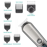 VGR all in one adjustable hair beard trimmer for men body groomer electirc shaver facial nose ear trimmer eyebrow rechargeable