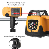 635nm Red Laser Line Self Levelling Machine Opeartion Modes Rotating Direction Speed Angle Laser Level 500m Working Distance