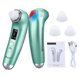 Usb Vacuum Suction Blackhead Remover Hot Cold Compress Face Cleansing Black Spot Pore Cleaner Skin Care Exfoliating Led Display