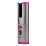 Portable Cordless Automatic Hair Curler Rechargeable Ceramic Hair Curling Iron LED Display Temperature Wave Curler Drop Shipping