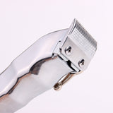 Full metal professional barber hair clipper electric beard hair trimmer for men rechargeable hair cutting machine haircut