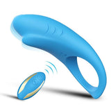 High-end Clit Stimulation Massager Cock Vibrating Ring Double Pleasure for Couple Best Choice Experience Satisfied Sexual Life
