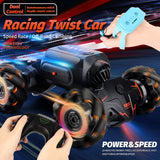 2.4 G RC Racing Twist Stunt Car Gesture Induction Remote Control Drift Climbing Off-road Vehicle Kids Children Gifts For Boys 8+