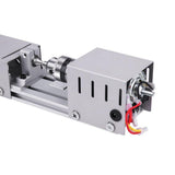 Mini CNC Lathe Beads Machine Woodwork DIY Lathe Standard Set Grinding Polishing Beads Drill Rotary For Table Woodworking Wood