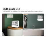 Tuya WiFi Intelligent Temperature Humidity Sensors Time Date Week Intelligent Home Office Temperature Humidity Sensors