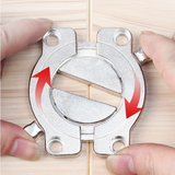 Strong Furniture hinges Fixing Fitting Table Top Connector Latch Bracket Conference desktop combination Fastener Hardware Tools