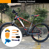 Bicycle Chain Cleaner Brushes Mountain Road Bike Cleaning Kits Repair Tools Bicycle Repair Tools Bicycle Accessories 8pcs