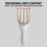 Head Scalp Massager Electric Vibrating Comb Five Jaw Finger Claw Stress Relief Relax Spa for hair growth Head Rest Health Care