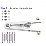 316# Stainless Steel 6825 Watch Bracelet Pliers Standard of  Removing Spring Bar Watch Bands Removal Tool