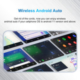 Wireless Android Auto CarPlay Ai Box 32G/64G Multimedia Player Navigation Upgrade Box Android 10 CarPlay for YouTube Netflix