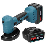 20V Cordless Brushless Handheld Portable Mini Angle Grinder Rechargeable 180° Rotation Angle Grinder Polishing Cutting Machine