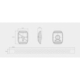 Dropship-Heart Rate Monitor Wrist Band Arm Belt Bluetooth 5.0 ANT+ Cycling Accessories Sensor for Wahoo Zwift GPS Bike Computer