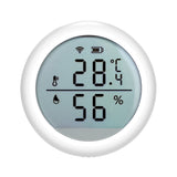 Wireless Thermometer Hygrometer Wifi Smart Humidity Temperature Sensor with Alert LCD Display Remote App Monitoring