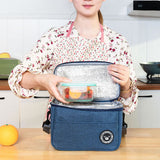 Portable Lunch Insulation Bag Waterproof Food Cooler Ice Pack Thermal Aluminum Foil Outdoor Camping Picnic Lunch Box Bags
