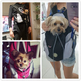 Dog Carrier Bag Outdoor Pet Carrier for dogs Nylon Double Shoulder Portable Travel Backpack Mesh Backpack Head Cat Carrier Bag