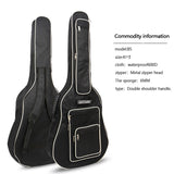 1 Pcs 41 Inch Fully Padded Waterproof Guitar Cover Bag &amp; 1 Set 4-Band EQ Equalizer Piezo Pickup
