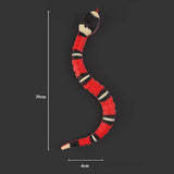 Smart Cat Toys Interactive Sensing Snake Eletronic Cat Teaser Indoor Play Kitten Automatic Toy For Cats Kitten USB Rechargeable