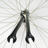 Dropship-4Pcs Cycling Bike Head Open End Axle Hub Cone Wrench Bicycle Carbon Steel Repair Spanner Tool Kit for Mountain Bike