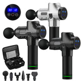 Massage Gun Deep Muscle Relax Massage Electric Massager Fitness Equipment Noise Reduction Design Fascia Gun