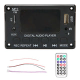 Bluetooth Decoding Board 2x40W Bluetooth MP3 Decoding Board Module Supports Memory Card USB FM Radio MP3 Decoder Board