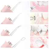 Fancy Portable Dental Water Flosser Jet Pick USB Rechargeable Oral Irrigator for Teeth Care Cleaning Devices Mouth Washer 300ML
