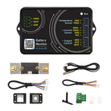 JUNTEK KL110F 0~100A Coulomb Counter Lithium Battery Battery Car Battery Lithium Iron Phosphate Capacity Tester BT APP Monitor