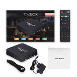 Mxqpro 5G 4K Smart Wireless TV Box High Definition Media Player Wifi Dual Frequency Set-Top Box Voice Assistant Box