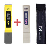 TDS Meter 0-9990ppm Digital PH Meter 0.01 PH High Precision Pen Water Tester TDS&amp;PH Meter 0-14 PH LCD PPM Tester Aquarium Filter