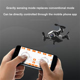 Folding Mini Drone 2.4G Wifi 720P HD Camera Altitude Hold Quadcopter Start App Intelligent Designated Line Flight Easy To Use