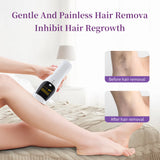Electric Laser Epilator for Women IPL Laser Hair Removal Pulsed Light Depilator Photoepilator Removes Hairs Facial Body for Home