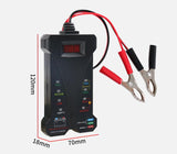 12V LCD Digital Battery Tester Test Scan Tool Digital Battery Analyzer for Vehicle Heavy Duty Truck