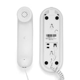 Basic Trimline Corded Phone with Call Waiting, Adjustable Ringtone Volume, Wall-Mountable, Lightning Protection, Home Telephone