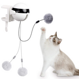Automatic Cat Toy Ball Electric Lifting Interactive Self Playing Teaser Puzzle Smart Pet Cat Ball Toys  Supplies for Cats Kitten