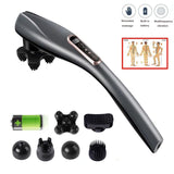 Wireless Handheld Massager 12 Modes Deep Tissue Vibration Massage for Muscle Back Neck Shoulder Body Pain Relief Massage Hammer