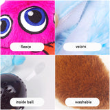 Interactive Dog Toy Bouncing Ball Monster Pets Toys Puppy Teething Toys Vibrating And Moving Dog Accessories Battery Powered
