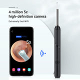 Wireless Intelligent Visual Ear Pick Portable Ear Cleaning Tool HD Endoscope Ear Picking Spoon Ear Wax Cleaning For Android IOS