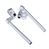 37mm CNC Alloy Handlebars Grips Adjustable Clip On Fork for Motorbike Motocross Universal Fits For Honda Yamaha