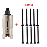 Lock Core Heavy Puller Tool Ellipse Lock Cylinder Remover Tool Set for Professional Locksmith