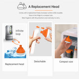 Ice Roller &amp; Face Massager Stainless Steel Skin Cooling Roller Face Lifting Anti-aging Pain Relief Skin Care Tools With 2 Heads
