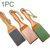 Durable Rasp Foot File Cracked Heels Tool Wood Handle Exfoliating Pedicure Pumice Stone Scrubber Professional Callus Remover