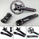 Black Crankset 6.7inch Spare Component IXF Parts MTB Road Mountain Bike Bicycle