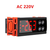 Digital Temperature Controller ETC-902 220V Mini Refrigerator Thermostat Regulator Thermoregulator Thermocouple NTC Dual Sensor