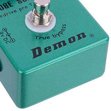 Demonfx Tube Screamer Guitar Effect Pedal 2 in 1 Overdrive Guitar Pedal True Bypass Guitar Accessories