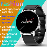 Smart Watch KS02 Men Women Fashion Sport Smartwrist NFC Music 1.32inch Heart Rate Blood Oxygen Smartwatch for Android IOS