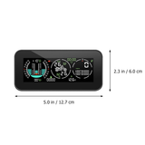 1 Set Universal Motorcycle Head Display TPMS Monitor Tire Pressure Detector