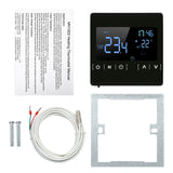 LCD Touchscreen Thermostat for Home Programmable Electric Floor Heating System Thermoregulator AC 85-250V Temperature Controller