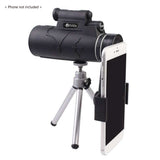 KKmoon 12x50 High Definition Monocular Night Vision Monocular IR Illuminator Telescope with Carrying Case for Travel Birding