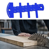 Accessories Caliper Portable Tool Router Depth Gauge Aluminum Alloy Table Saw Depth Gauge Measurement Height Limit Tools